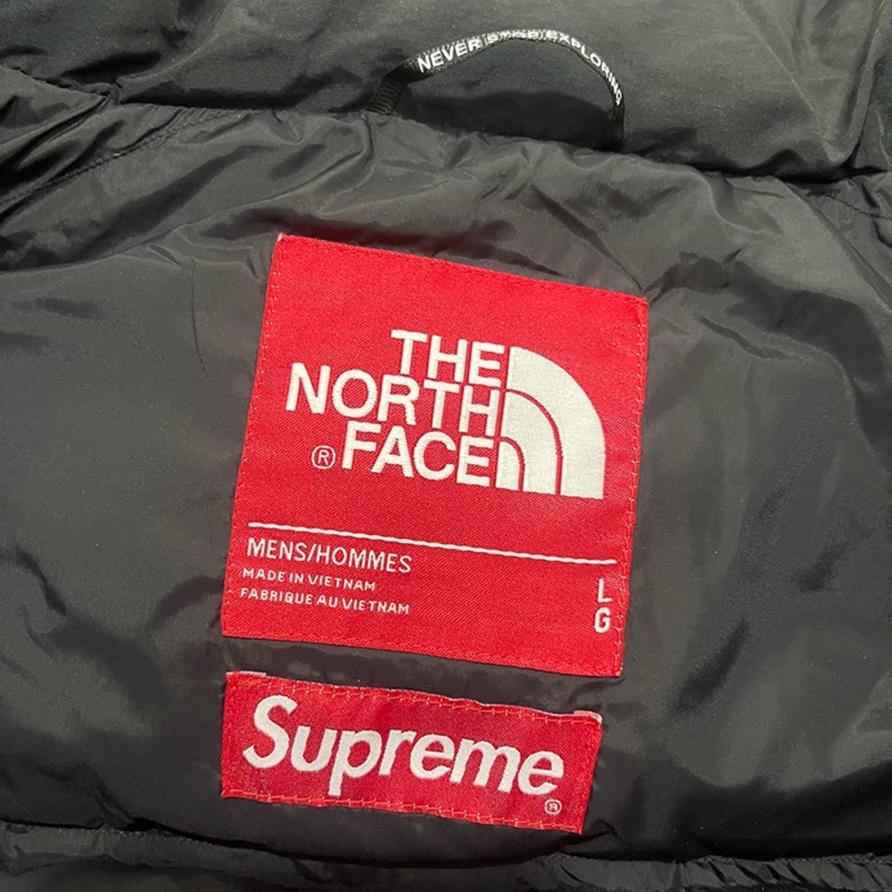 The North Face Black and Blue Puffer Jacket - Picture 13 of 15